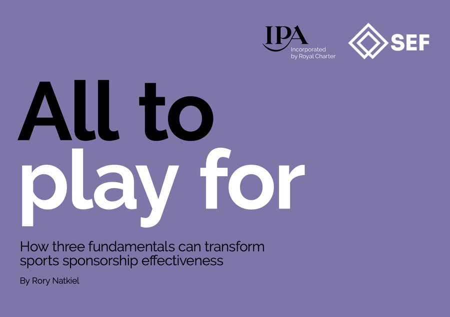 All To Play For, SEF and IPA report cover