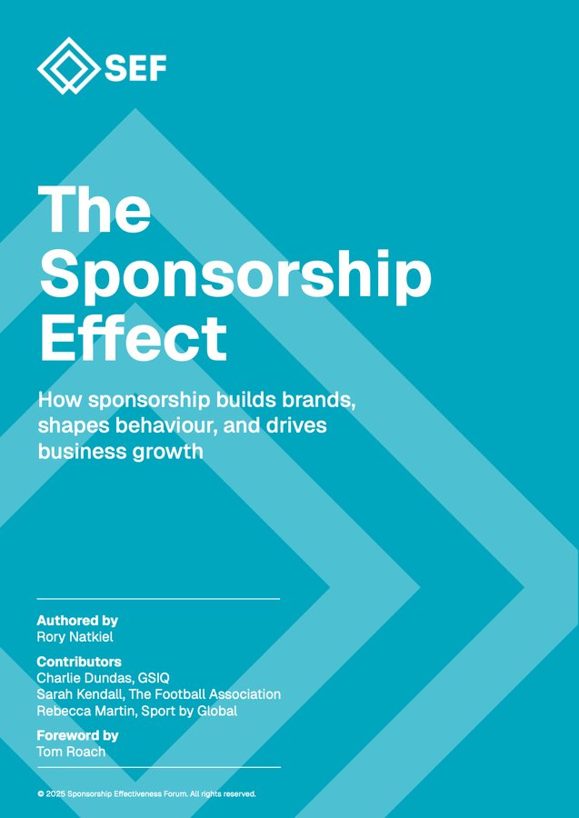 The Sponsorship Effect report cover
